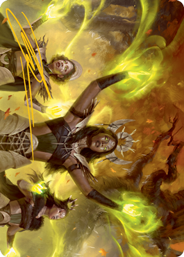 Dawnhart Wardens Art Card (Gold-Stamped Signature) [Innistrad: Midnight Hunt Art Series] | The CG Realm