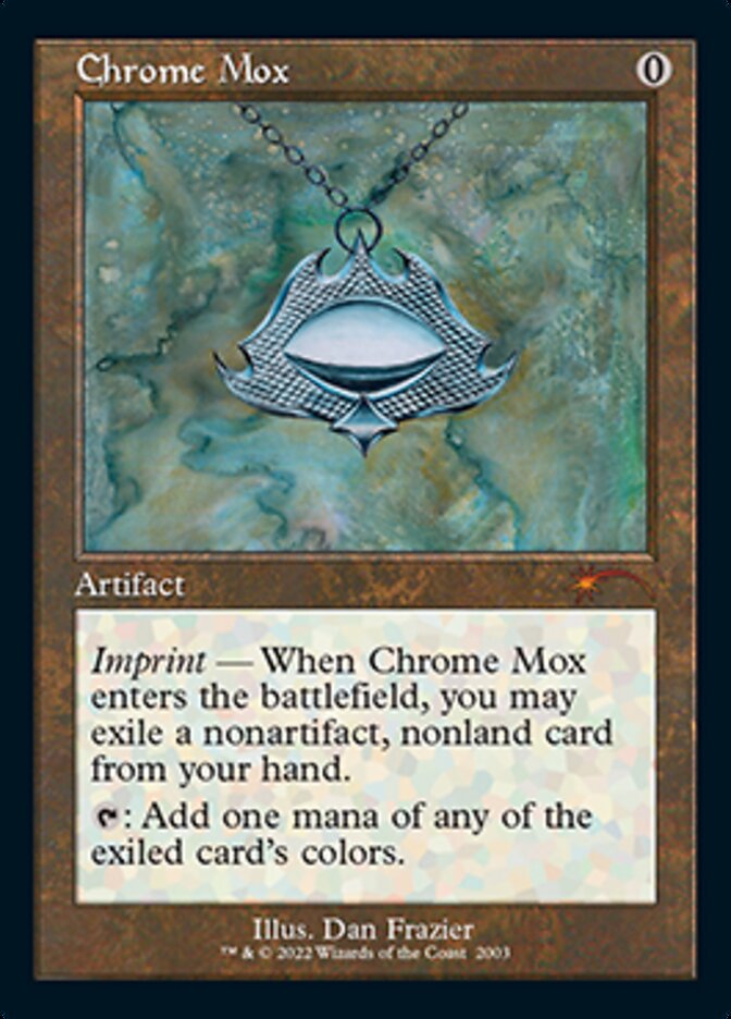 Chrome Mox (Retro) [Secret Lair 30th Anniversary Countdown Kit] | The CG Realm
