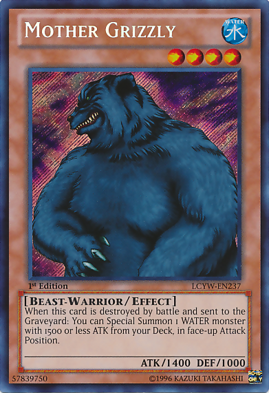 Mother Grizzly [LCYW-EN237] Secret Rare | The CG Realm