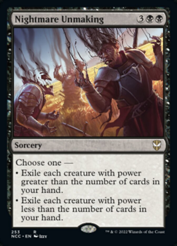 Nightmare Unmaking [Streets of New Capenna Commander] | The CG Realm