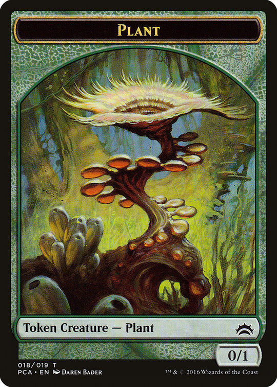 Plant // Ooze Double-sided Token (PCA-18 // 16) - Planechase Anthology Tokens
