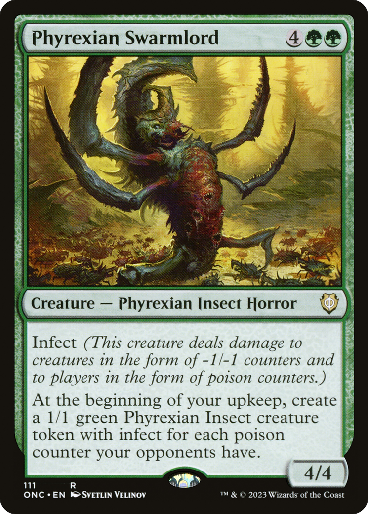 Phyrexian Swarmlord [Phyrexia: All Will Be One Commander] | The CG Realm