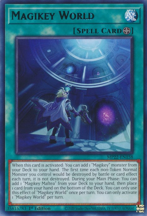 Magikey World [MP22-EN158] Rare | The CG Realm