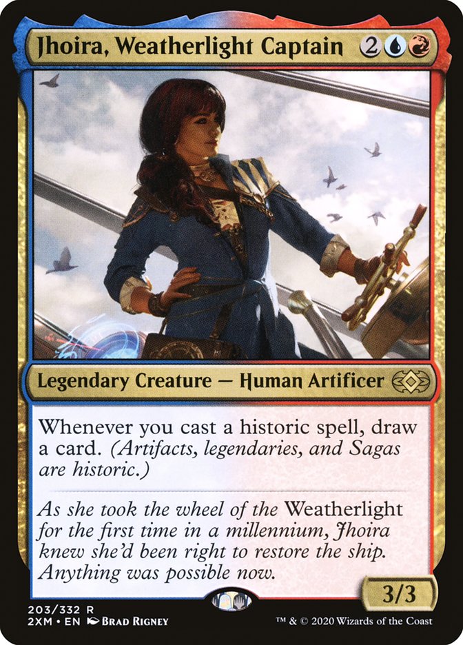 Jhoira, Weatherlight Captain [Double Masters] | The CG Realm