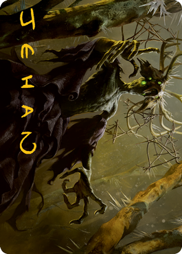 Old Stickfingers Art Card (Gold-Stamped Signature) [Innistrad: Midnight Hunt Art Series] | The CG Realm