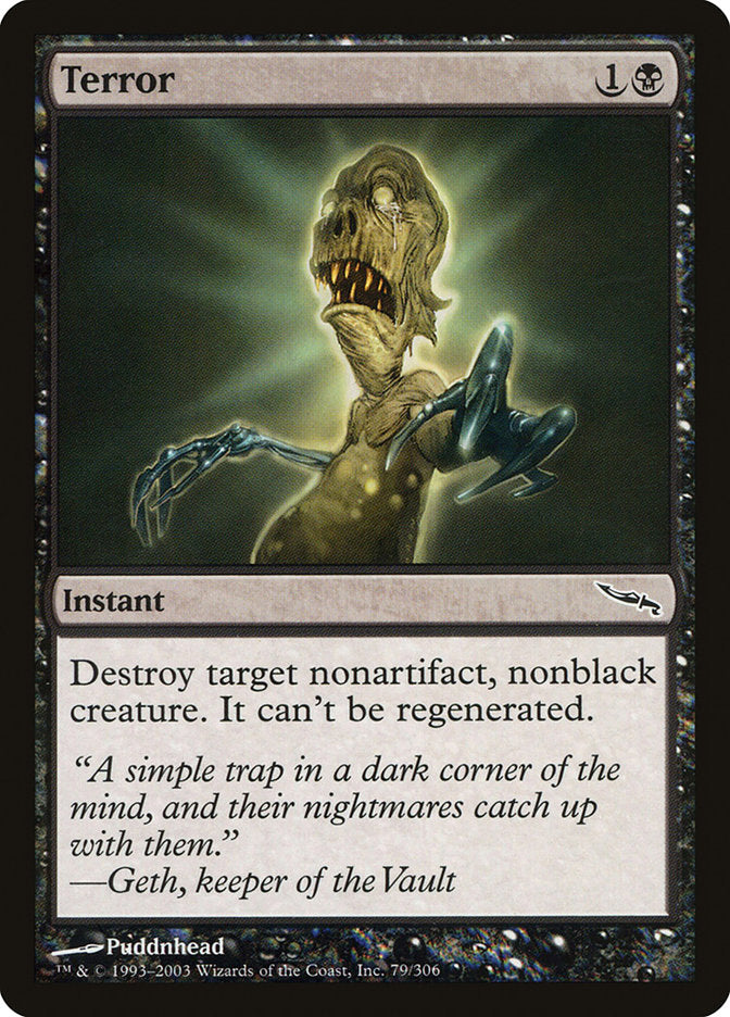 Terror [Mirrodin] | The CG Realm