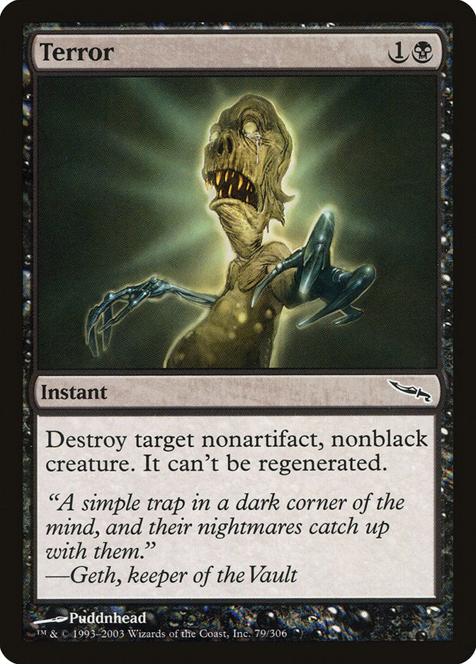 Terror [Mirrodin] | The CG Realm