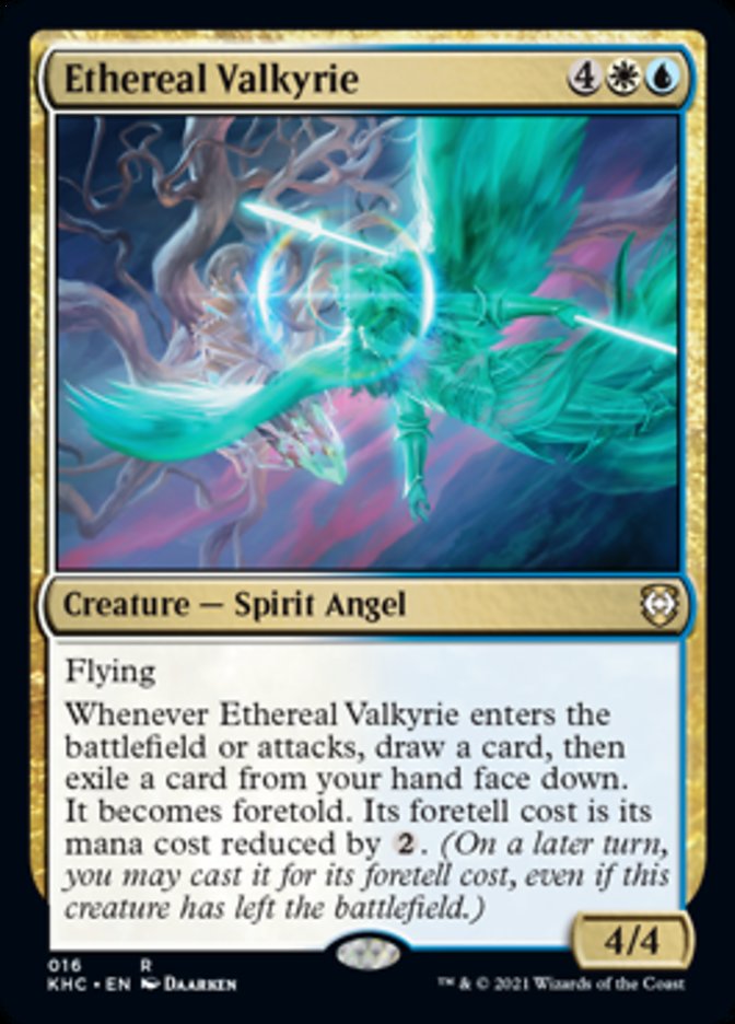 Ethereal Valkyrie [Kaldheim Commander] | The CG Realm