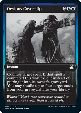 Devious Cover-Up [Innistrad: Double Feature] | The CG Realm