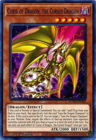 Curse of Dragon, the Cursed Dragon [ROTD-EN002] Common | The CG Realm