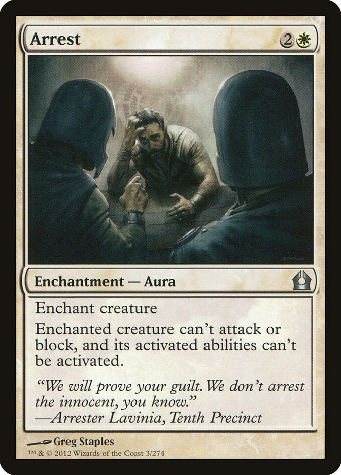 Arrest [Return to Ravnica] | The CG Realm