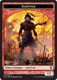 Survivor // Myr (023) Double-Sided Token [Commander 2018 Tokens] | The CG Realm