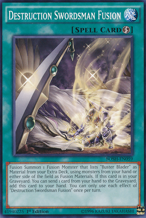 Destruction Swordsman Fusion [BOSH-EN059] Common | The CG Realm