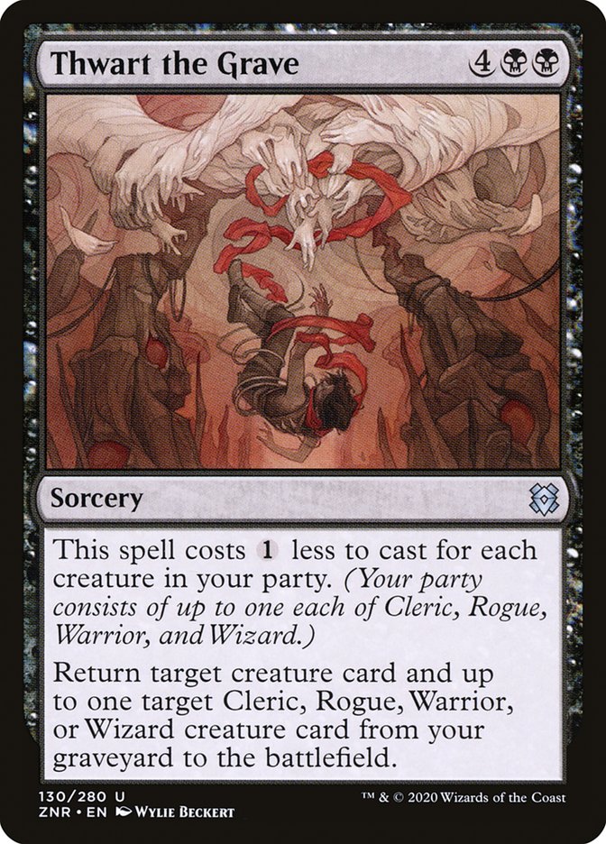 Thwart the Grave [Zendikar Rising] | The CG Realm