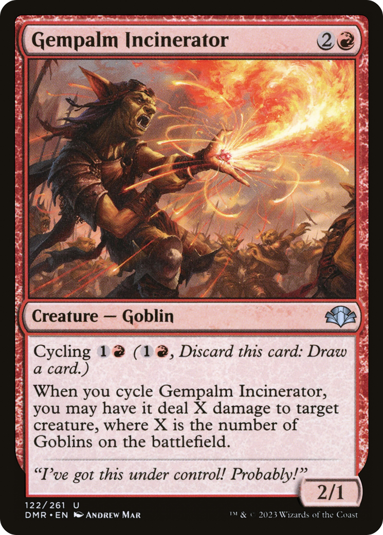 Gempalm Incinerator [Dominaria Remastered] | The CG Realm