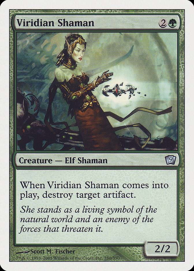 Viridian Shaman [Ninth Edition] | The CG Realm