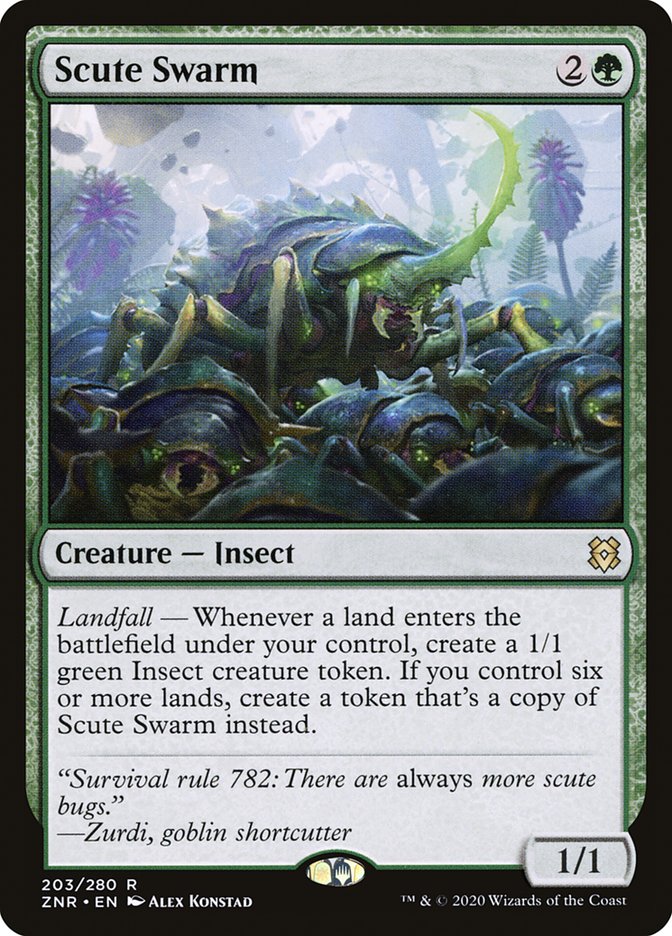 Scute Swarm [Zendikar Rising] | The CG Realm