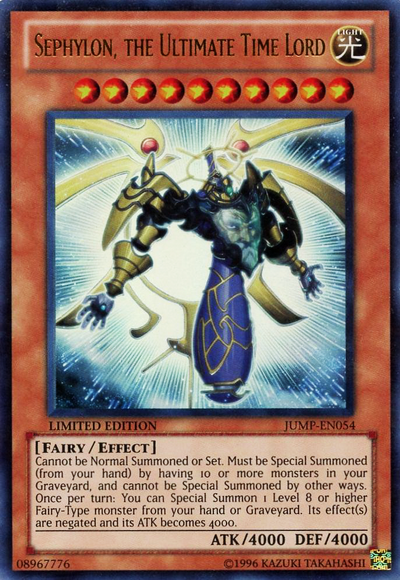 Sephylon, the Ultimate Time Lord [JUMP-EN054] Ultra Rare | The CG Realm