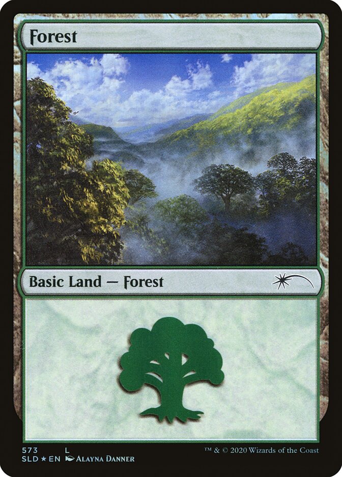 Forest (Lands) (573) [Secret Lair Drop Promos] | The CG Realm