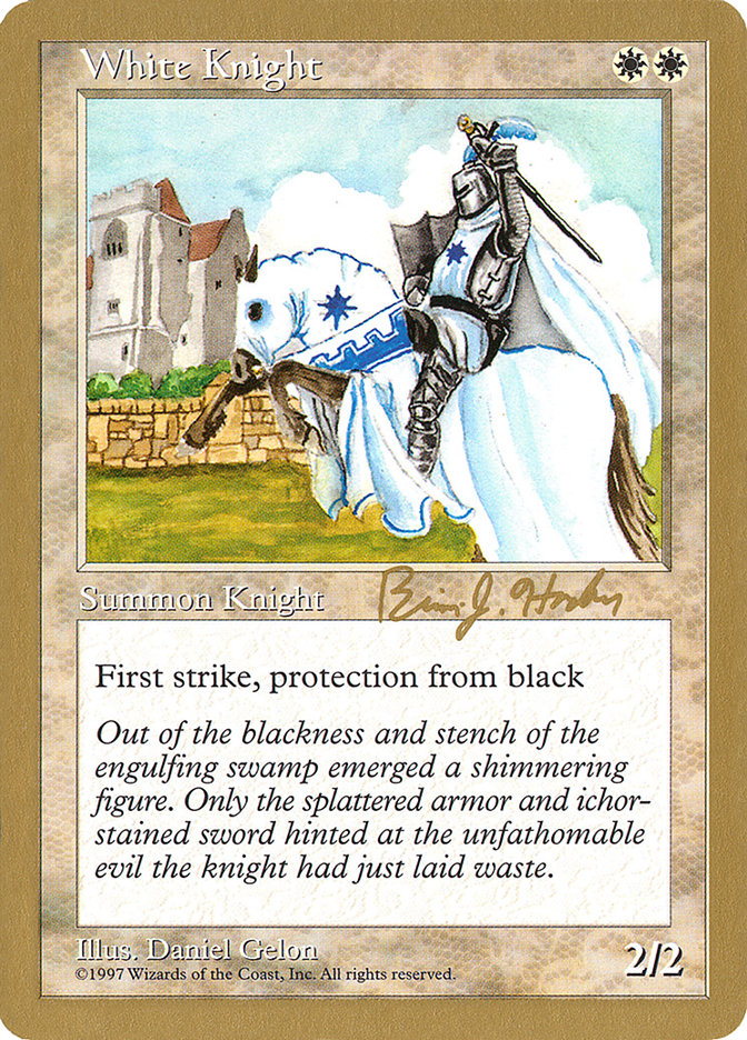 White Knight (Brian Hacker) [World Championship Decks 1998] | The CG Realm