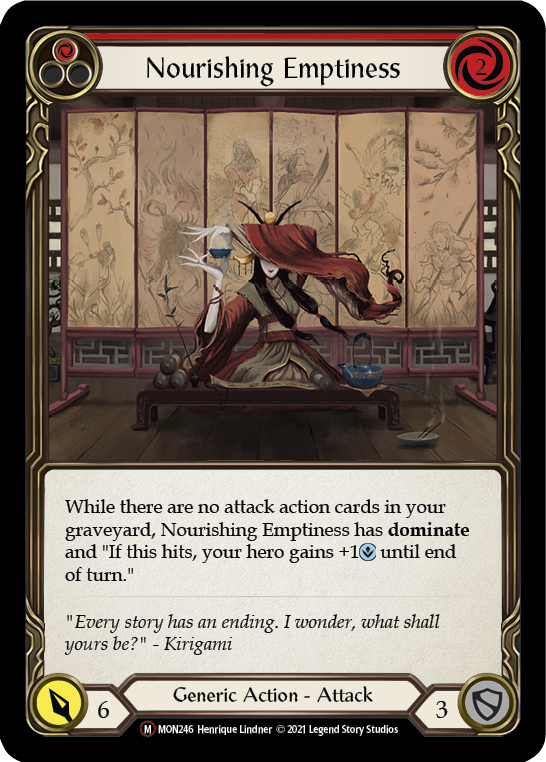 Nourishing Emptiness [U-MON246] (Monarch Unlimited)  Unlimited Normal | The CG Realm