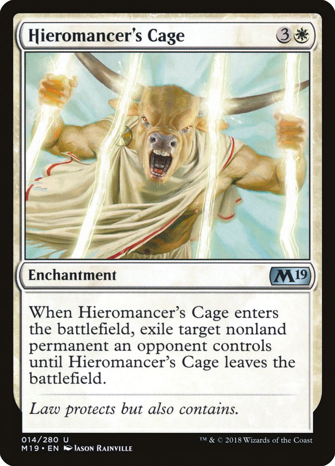 Hieromancer's Cage [Core Set 2019] | The CG Realm