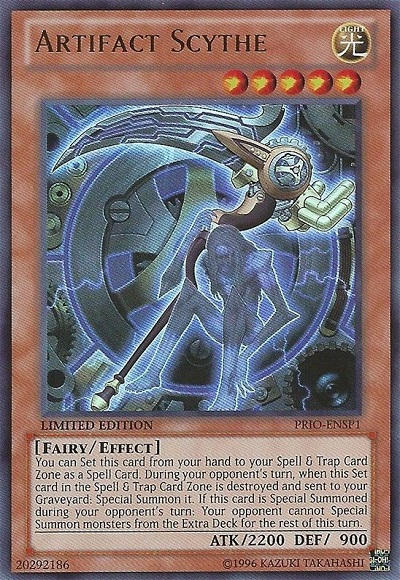 Artifact Scythe [PRIO-ENSP1] Ultra Rare | The CG Realm