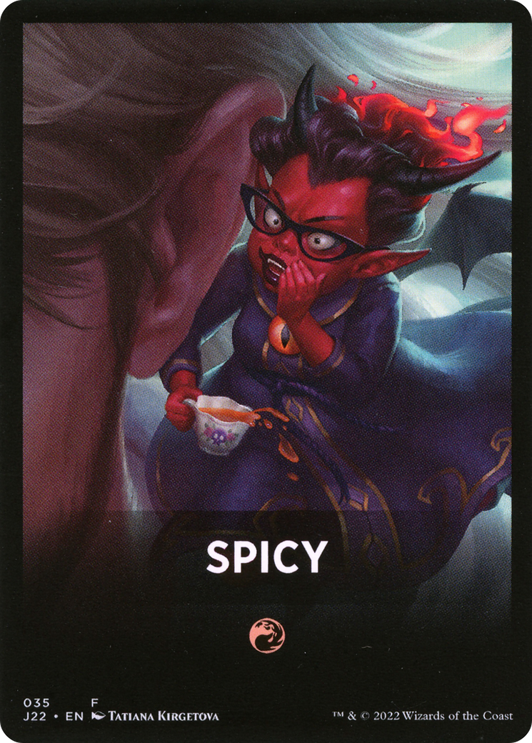 Spicy Theme Card [Jumpstart 2022 Front Cards] | The CG Realm