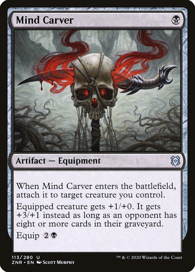 Mind Carver [Zendikar Rising] | The CG Realm