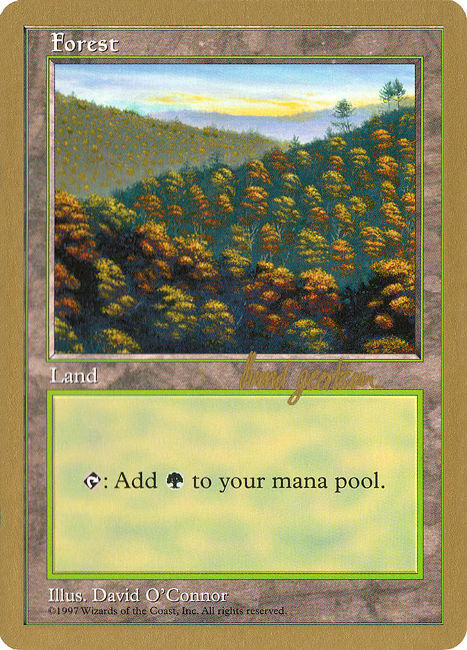 Forest (sg448) (Svend Geertsen) [World Championship Decks 1997] | The CG Realm