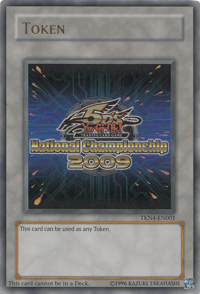 Yu-Gi-Oh 5D's 2009 National Championship Token [TKN4-EN001] Ultra Rare | The CG Realm