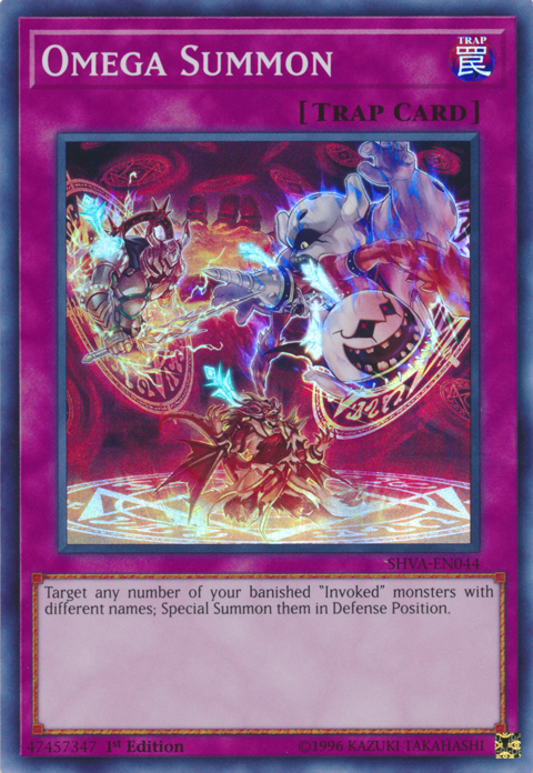 Omega Summon [SHVA-EN044] Super Rare | The CG Realm