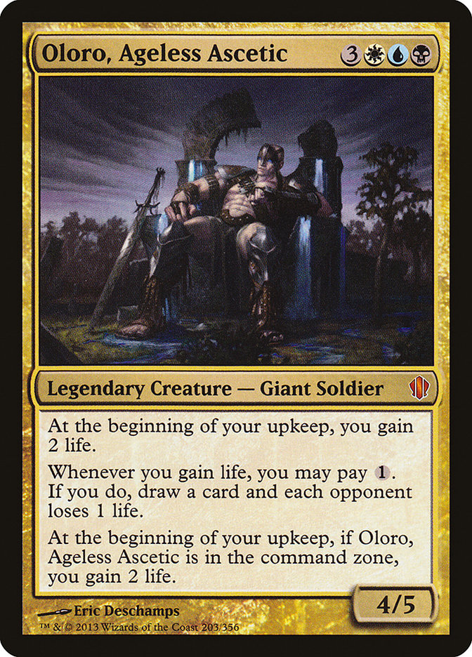 Oloro, Ageless Ascetic [Commander 2013] | The CG Realm