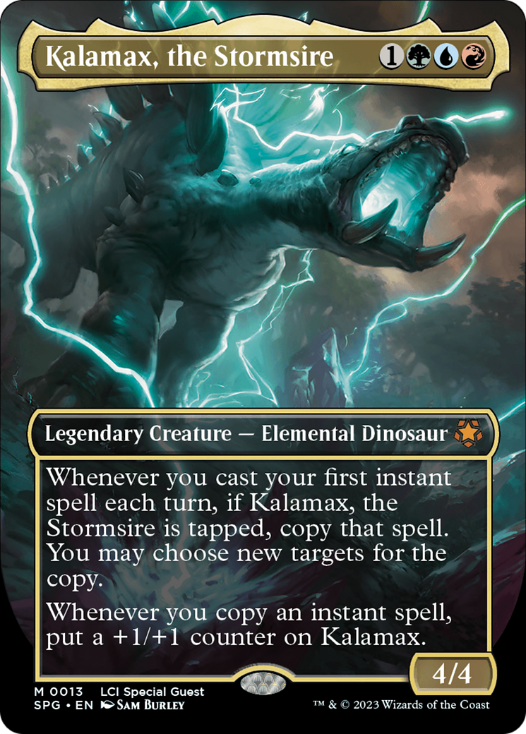 Kalamax, the Stormsire (Borderless) [The Lost Caverns of Ixalan Special Guests] | The CG Realm