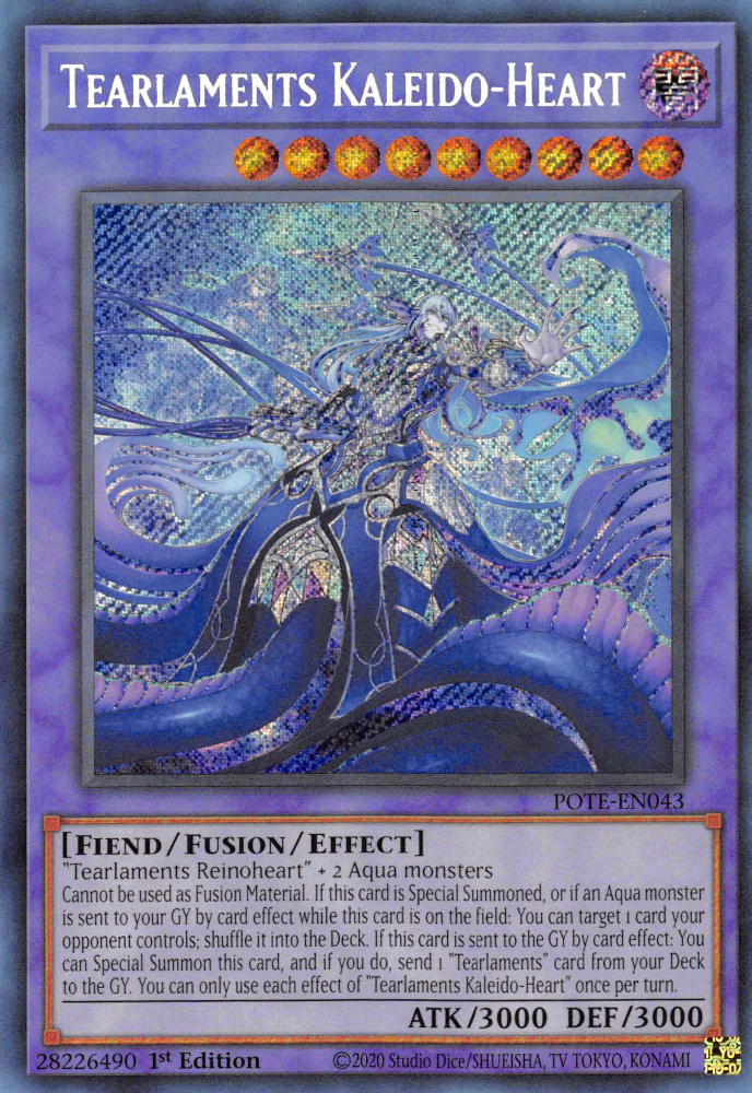 Tearlaments Kaleido-Heart [POTE-EN043] Secret Rare | The CG Realm