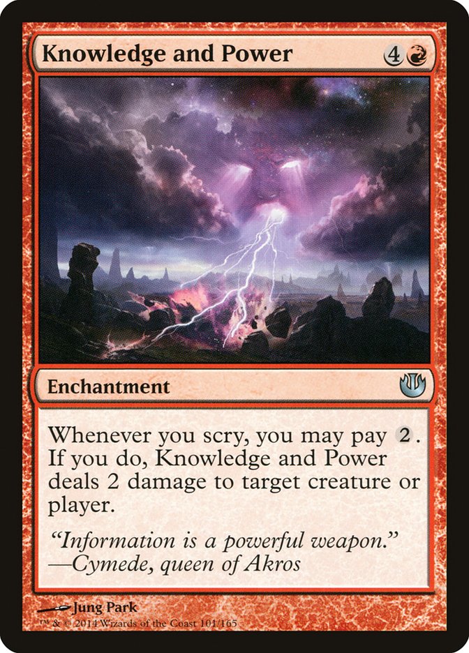 Knowledge and Power [Journey into Nyx] | The CG Realm