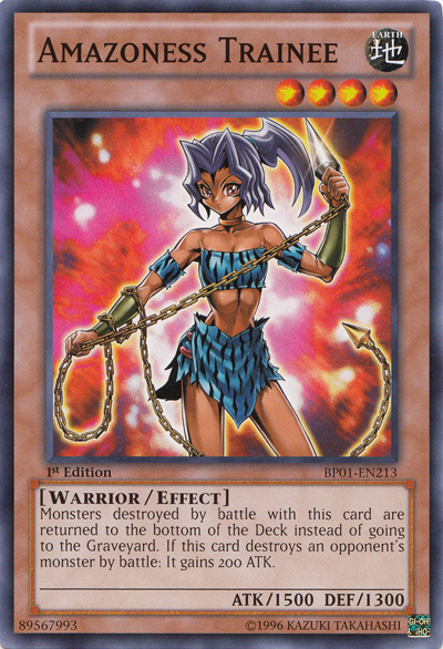 Amazoness Trainee [BP01-EN213] Common | The CG Realm