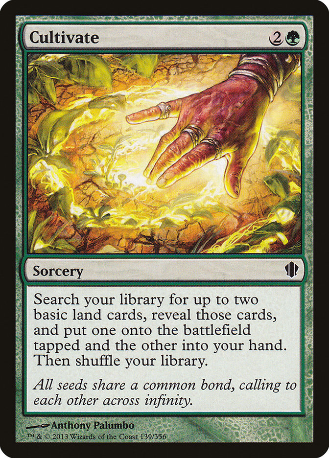 Cultivate [Commander 2013] | The CG Realm