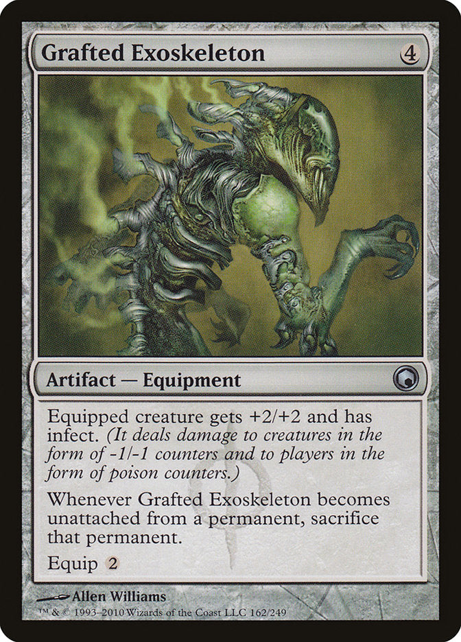 Grafted Exoskeleton [Scars of Mirrodin] | The CG Realm