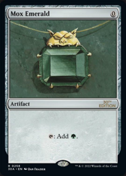 Mox Emerald (30A-258) - 30th Anniversary Edition