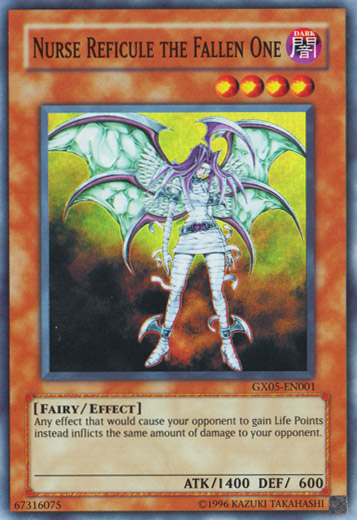 Nurse Reficule the Fallen One [GX05-EN001] Super Rare | The CG Realm