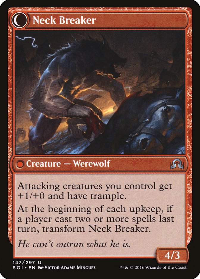 Breakneck Rider (SOI-147) - Shadows over Innistrad: (Double Faced Transform)