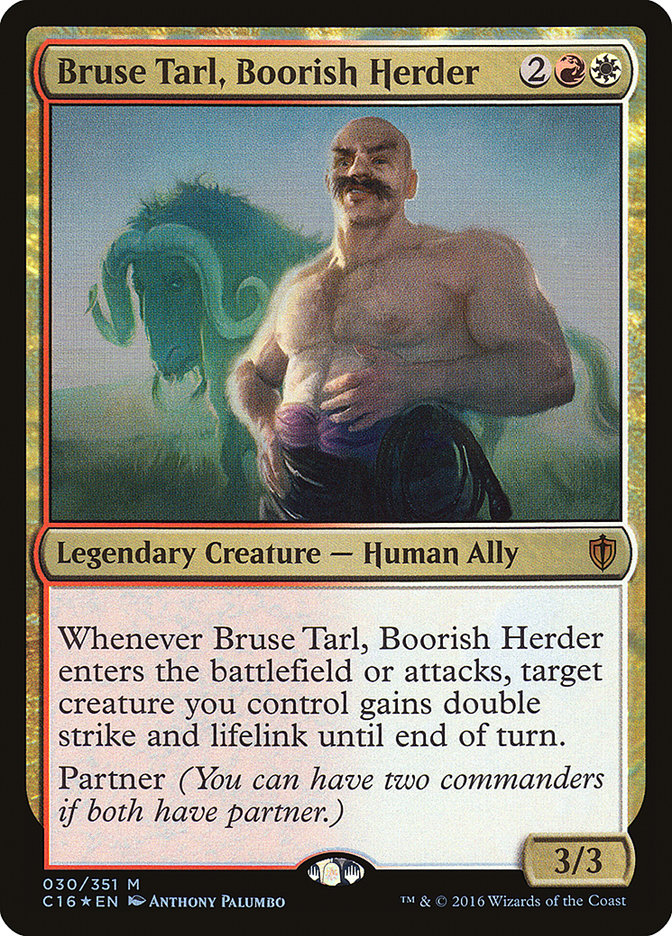 Bruse Tarl, Boorish Herder [Commander 2016] | The CG Realm