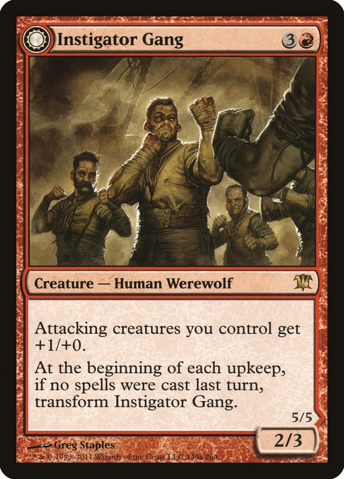 Instigator Gang (ISD-149) - Innistrad: (Double Faced Transform)