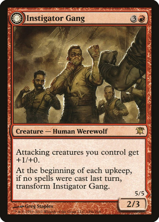 Instigator Gang (ISD-149) - Innistrad: (Double Faced Transform)