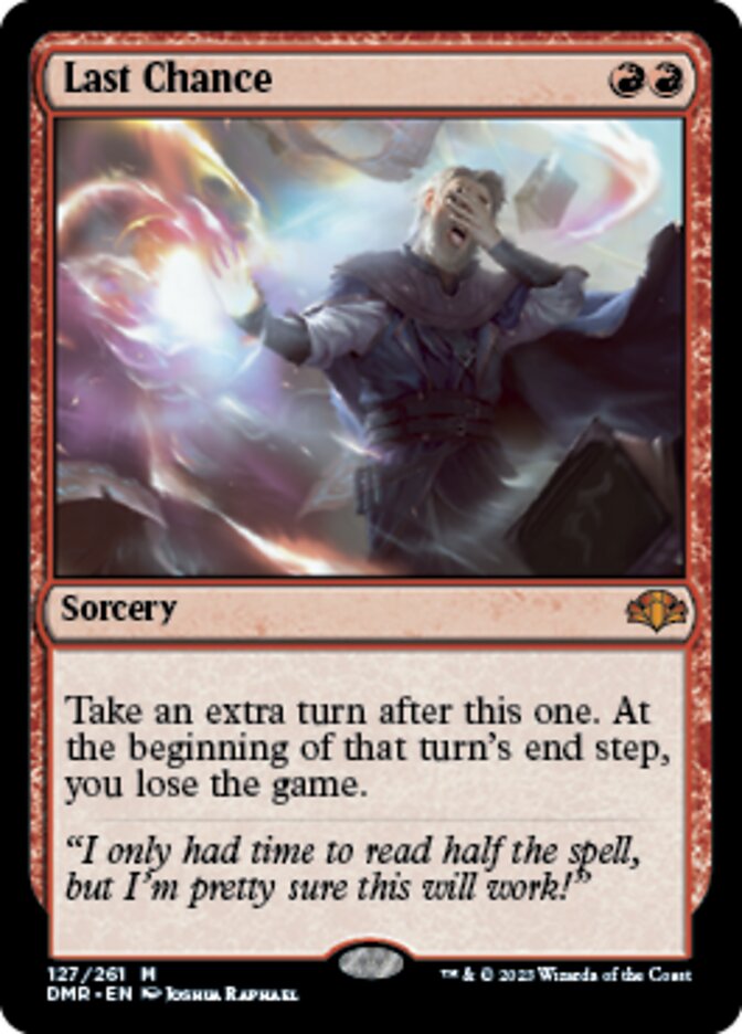 Last Chance [Dominaria Remastered] | The CG Realm