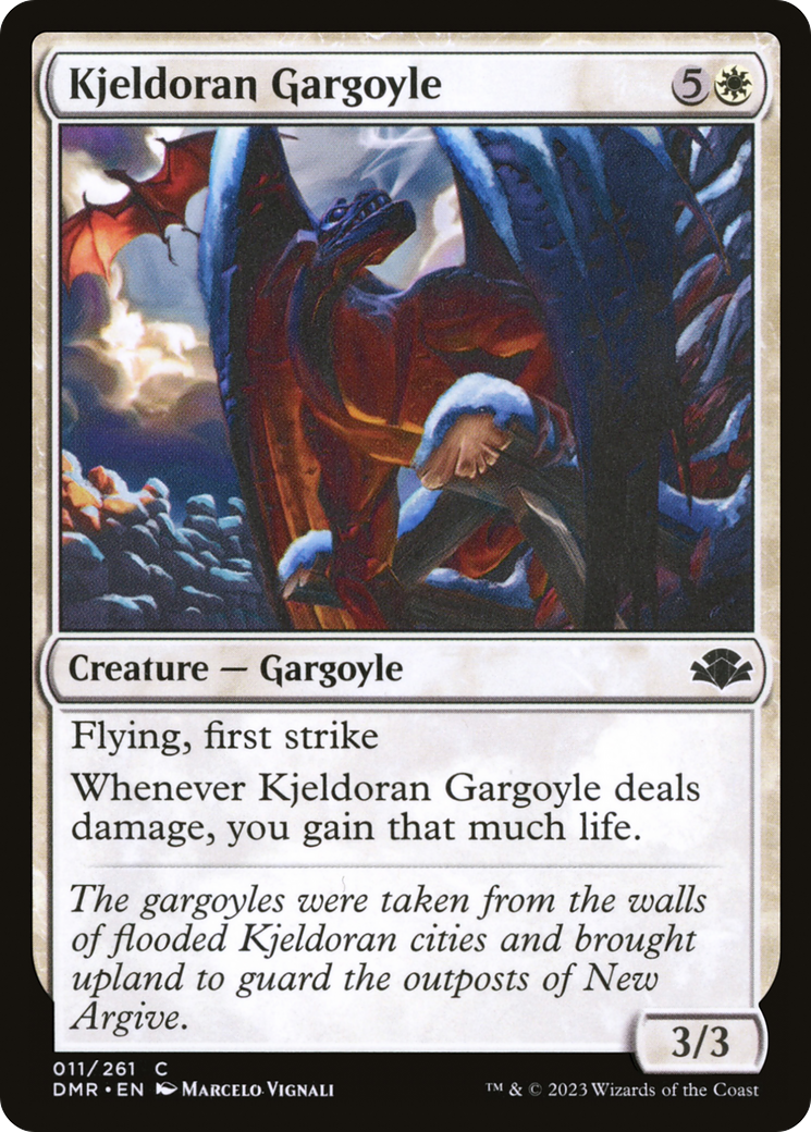 Kjeldoran Gargoyle [Dominaria Remastered] | The CG Realm