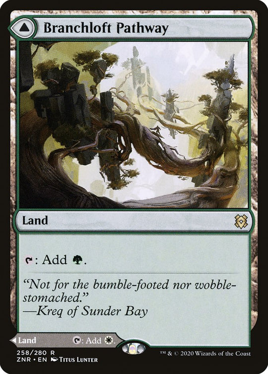Branchloft Pathway (ZNR-258) - Zendikar Rising