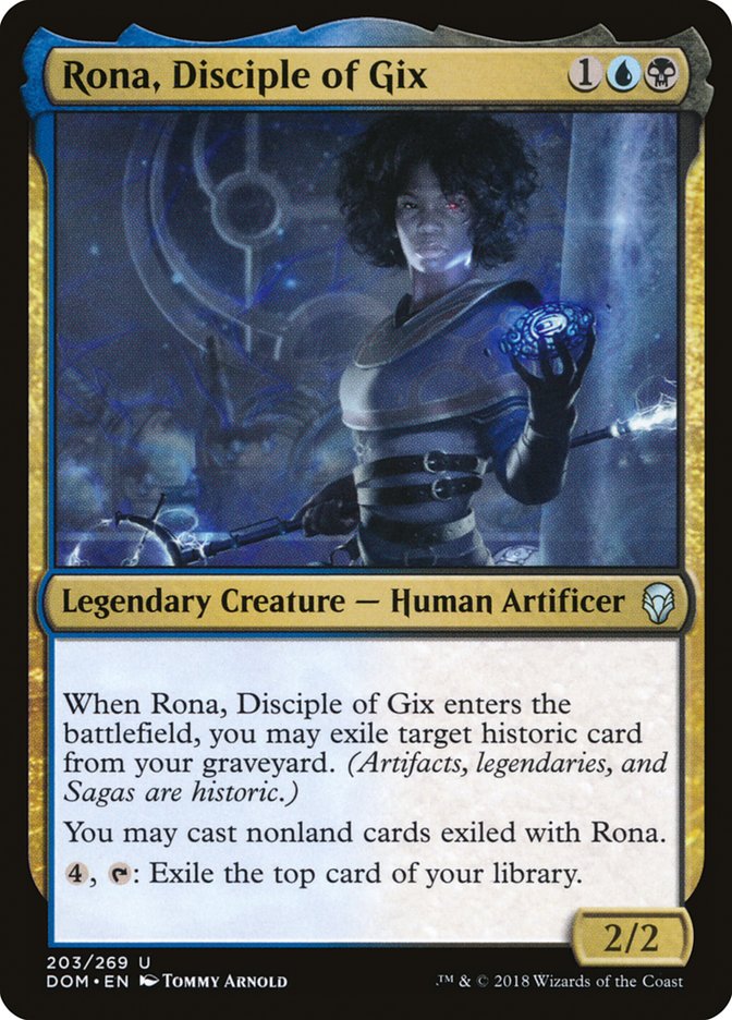 Rona, Disciple of Gix [Dominaria] | The CG Realm
