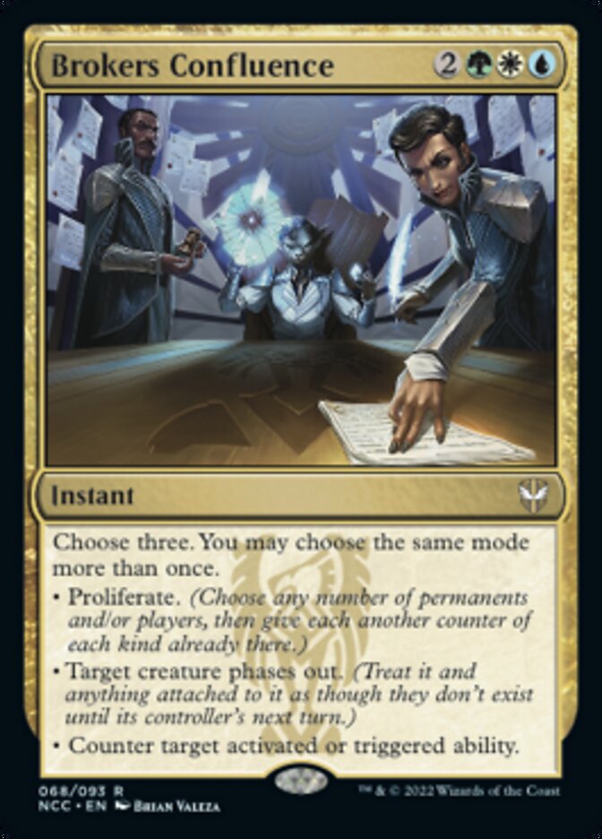 Brokers Confluence [Streets of New Capenna Commander] | The CG Realm